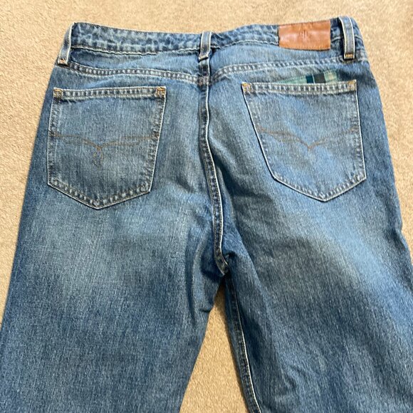 Ralph Lauren Womens Patchwork Boyfriend Jeans 6-8 - Picture 8 of 10